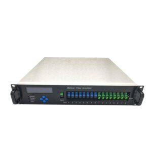 EDFA 8*19 dBm With WDM High Power Fiber Optical Amplifier