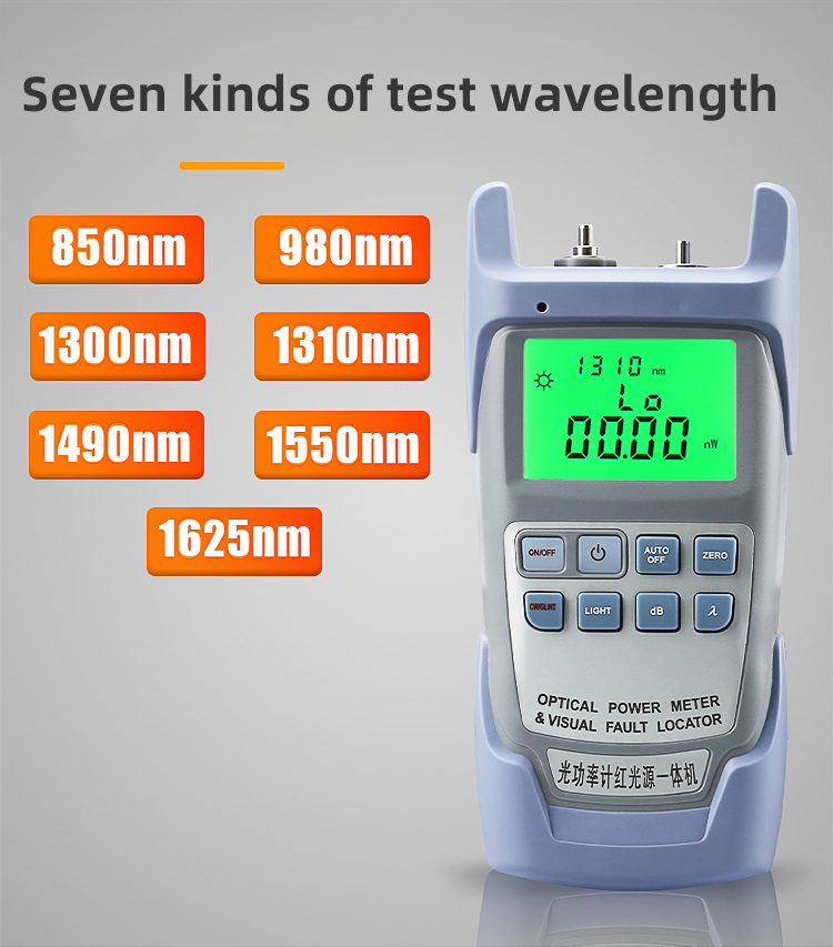 Optical Power Meter & Visual Fault Locator High Quality 2-year warranty.