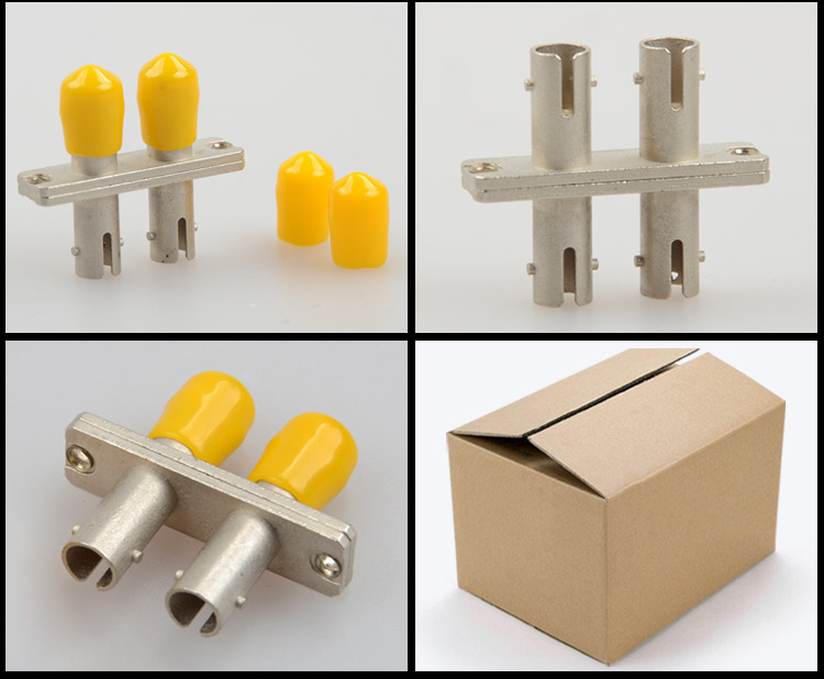 Fiber Optic Adapter Single mode -Multimode ST-ST DX_4