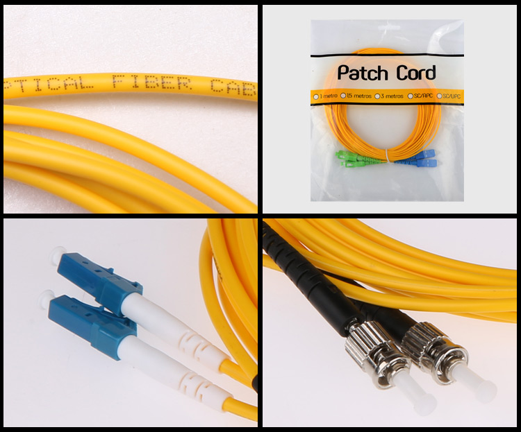 Fiber patch cord ST_UPC-LC_UPC SM DX_4